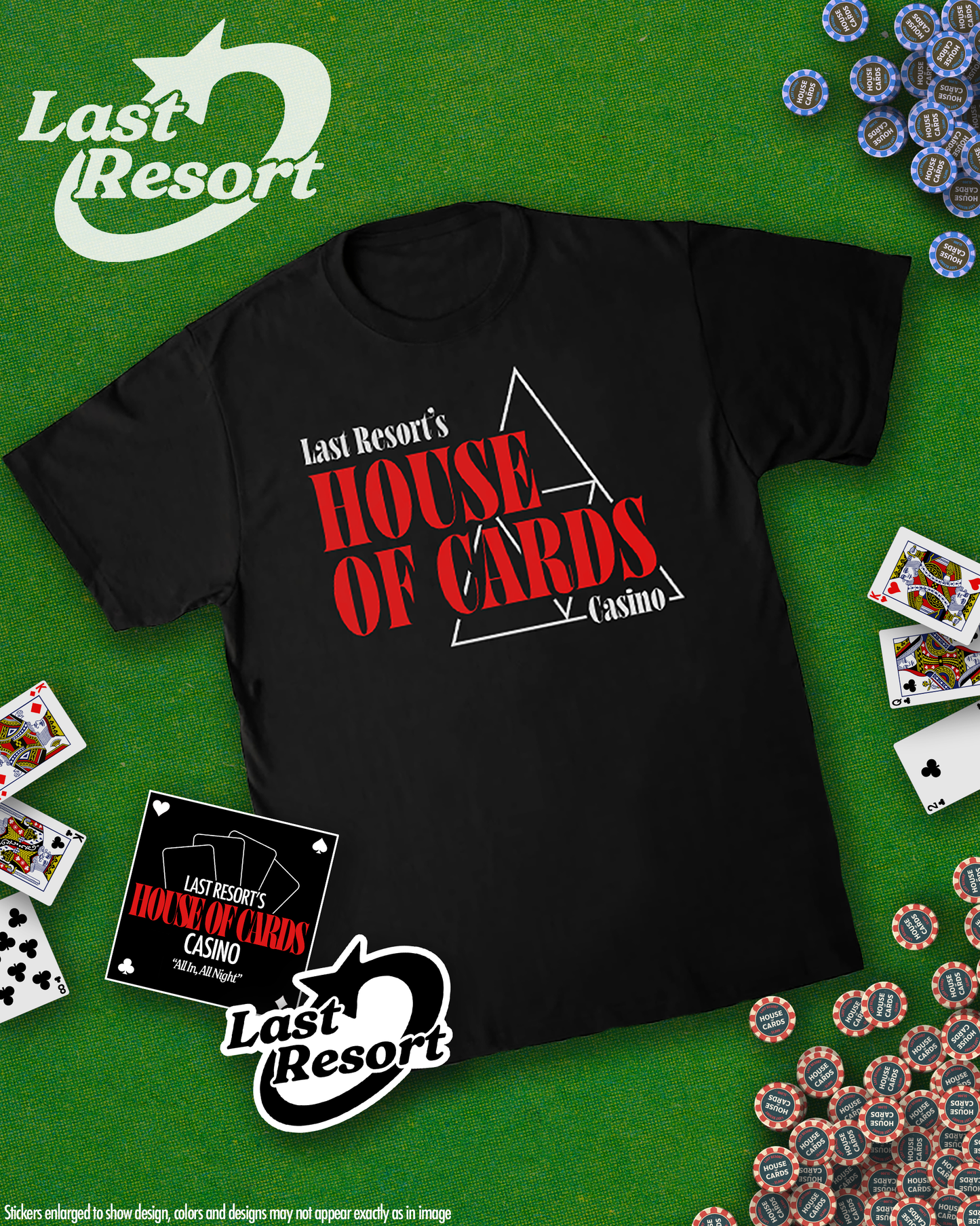 House Of Cards T Shirt (PRE ORDER)